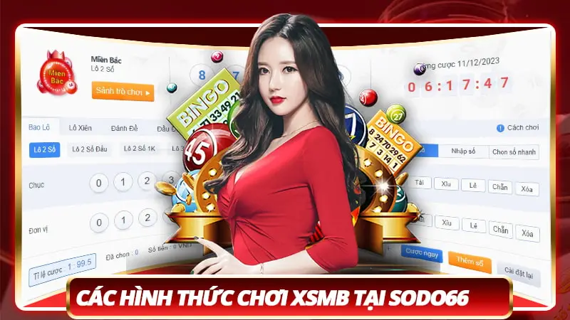 Các hình thức chơi xsmb tại SODO66