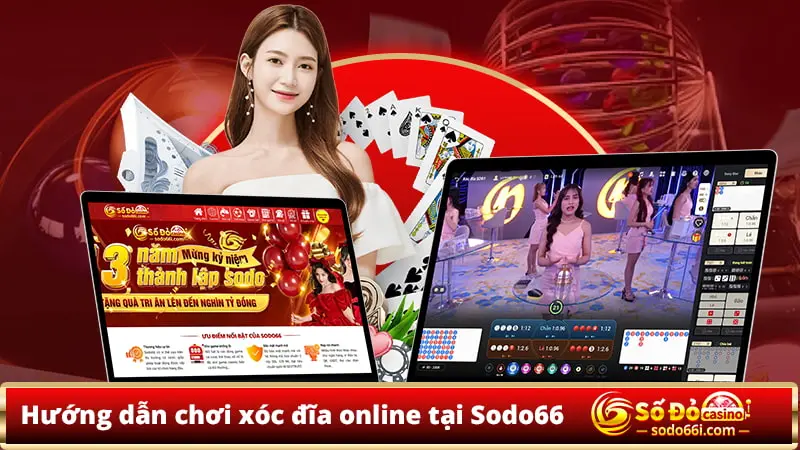 Hướng dẫn chơi xóc đĩa online tại Sodo66