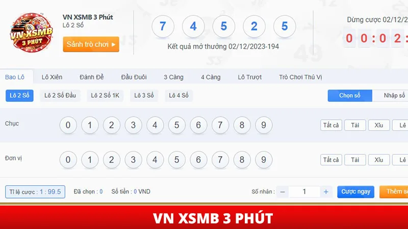 VN XSMB 3 Phút